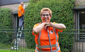 Als vrouw in het groen: “Ik blik of bloos nergens van”