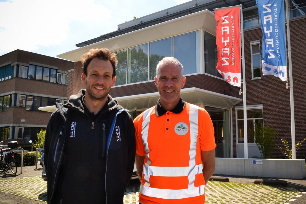 Stephan de Laat van Zayaz en Raymond van den Heuvel van T&G